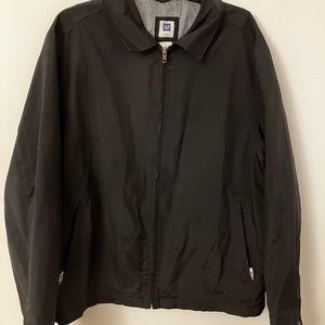 GAP Mens Large black shell jacket